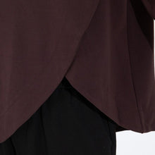 Load image into Gallery viewer, High-neck Side-zip Irregular Loose Top
