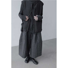 Load image into Gallery viewer, Women‘s Striped Thick Casual Wide-Leg Pants
