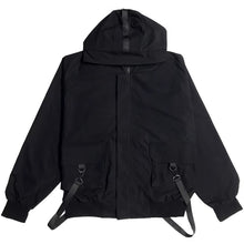 Load image into Gallery viewer, Hooded Casual Workwear Windbreaker Jacket
