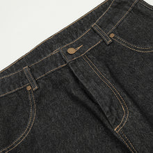 Load image into Gallery viewer, American Retro Inverted Design Embroidered Scimitar Jeans
