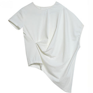 Irregular Loose Bat Sleeve T-shirt