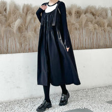 Load image into Gallery viewer, Spaghetti Strap Ruched Zippered Loose Long Dress
