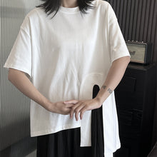 Load image into Gallery viewer, Loose Irregular Slit T-shirt
