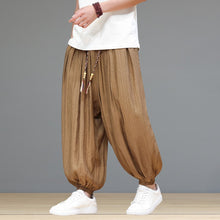Load image into Gallery viewer, Breathable Loose-Fit Ice Silk Wide-Leg Pants
