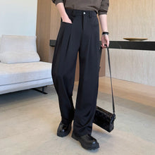 Load image into Gallery viewer, Lyocell Tencel Loose Straight Leg Casual Pants
