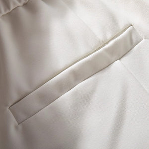 Drape Loose Straight Casual Trousers