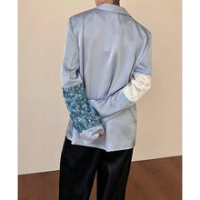 Load image into Gallery viewer, Silky Sequined Tassel Stage Party Shirt Jacket
