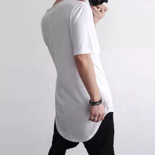 Load image into Gallery viewer, Loose Solid Color Crew Neck Thin T-shirt
