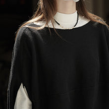 Load image into Gallery viewer, Sleeveless Crew Neck Loose Sweater
