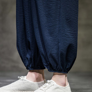 Ice Silk Loose Wide-leg Bloomers
