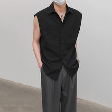 Load image into Gallery viewer, Summer Loose Textured Vest Shirt
