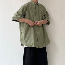 Load image into Gallery viewer, Japanese Retro Pure Cotton Loose Buttoned Shirt

