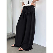 Load image into Gallery viewer, High-waisted Drawstring Pleated Culottes
