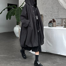 Load image into Gallery viewer, Warm Loose-fitting Hooded Wool Coat
