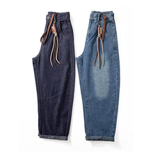 Load image into Gallery viewer, Machete Denim Loose Casual Trousers
