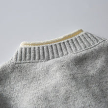 Load image into Gallery viewer, Japanese Faux Two-piece Loose Casual Knit Cardigan
