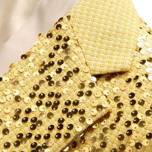 Load image into Gallery viewer, Sequined Suit Set Stage Performance Party Tuxedo
