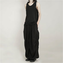 Load image into Gallery viewer, Japanese Style Pleated Casual Loose Long Wide-leg Pants
