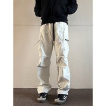 Load image into Gallery viewer, Quick-dry Loose Straight-leg Multi Pocket Utility Cargo Pants
