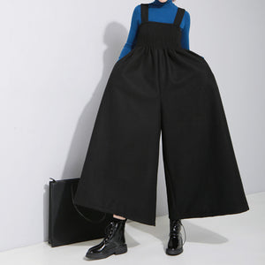 Retro Loose Wide Leg Overalls