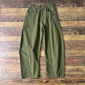 Machete Cotton Wide-leg Loose Trousers