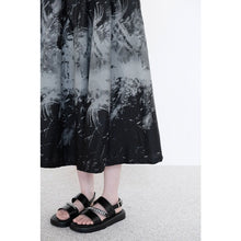 Load image into Gallery viewer, Irregular Graffiti-Print Loose Dress
