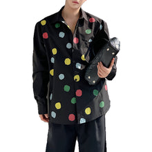 Load image into Gallery viewer, Polka Dot Print Loose Shirt

