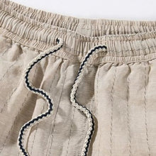 Load image into Gallery viewer, Retro Linen Striped Shorts
