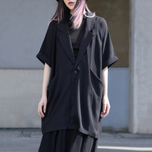 Load image into Gallery viewer, Japanese Loose Thin Chiffon Suit Cardigan
