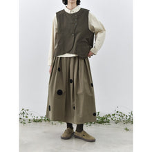 Load image into Gallery viewer, Asymmetric Placket Patch-Pocket Vest
