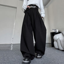 Load image into Gallery viewer, Retro 3D Pleated Casual Wide-leg Trousers
