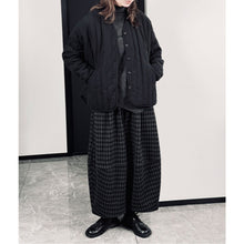 Load image into Gallery viewer, Plaid Casual Wide-leg Pants
