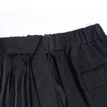 Load image into Gallery viewer, Japanese Casual Two-piece Irregular Short-sleeved Pleated Skirt
