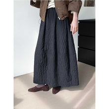 Load image into Gallery viewer, High-waisted Flower Bud Lantern Skirt
