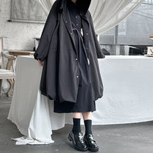 Load image into Gallery viewer, Warm Loose-fitting Hooded Wool Coat
