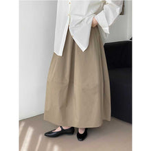 Load image into Gallery viewer, Elastic Waist Loose Casual Long Skirt
