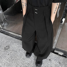 Load image into Gallery viewer, Loose Wide-leg Draped Straight-leg Suit Trousers
