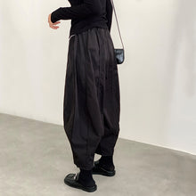 Load image into Gallery viewer, Casual Wide Leg Nine Point Harem Pants
