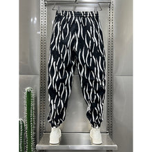 Load image into Gallery viewer, Striped Printed Cropped Harem Pants
