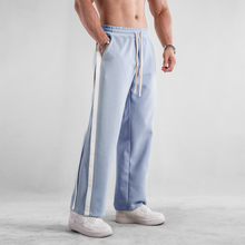 Load image into Gallery viewer, American Straight Striped Parallel Bar Sports Trousers
