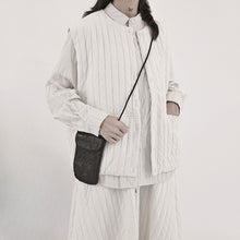 Load image into Gallery viewer, Japanese Loose Cotton Vest
