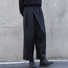 Load image into Gallery viewer, Straight-leg Casual Elastic Waist Wide-leg Pants
