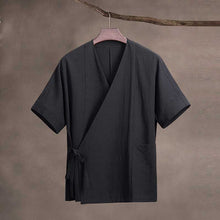 Load image into Gallery viewer, Retro Casual Slanted Placket Cardigan
