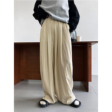 Load image into Gallery viewer, Spring Retro Loose High Waist Drape Wide Leg Pants
