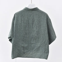 Load image into Gallery viewer, Women's Floral-patterned Curved Hem Shirt
