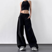 Load image into Gallery viewer, American Retro Straight Wide-leg Trousers

