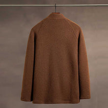 Load image into Gallery viewer, Slant-collared Thickened Vintage Shirt

