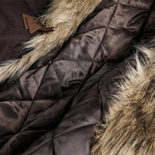 Load image into Gallery viewer, Faux Fur Collar Loose Thick Jacket

