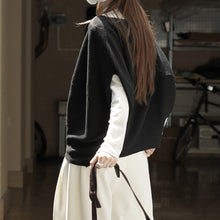Load image into Gallery viewer, Sleeveless Crew Neck Loose Sweater

