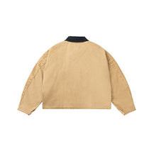 Load image into Gallery viewer, American Retro Distressed Washed Work Jacket
